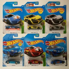 HOT WHEELS LOT OF 6 RENAULT SPORT R.S. 01 AND ALPINE A110 CUP