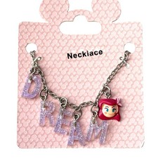 Disney Necklace Disney Parks Emoji Ariel Dream Sparkly Jewelry Little Mermaid