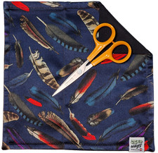 50 WAYS POCKET POCKET HANK Everyday Carry EDC Handkerchief Gear Feathers SILK