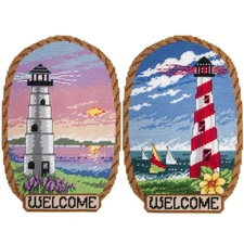 Herrschners® Spring & Summer Lighthouses Wall Hanging Set Plastic Canvas