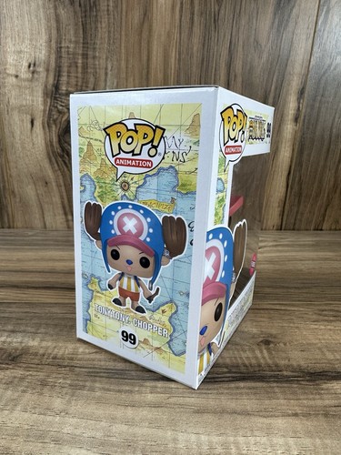 Funko Pop! One Piece Chopper Flocked #99 with POP Protector - Picture 8 of 12