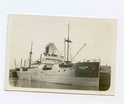 Mikhail Tomsky Photo Soviet Freighter 1927 then S.S. Mironych