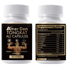 Male Enhancement Booster  Thicker Last Longer Stronger Bigger 120Pills Caps