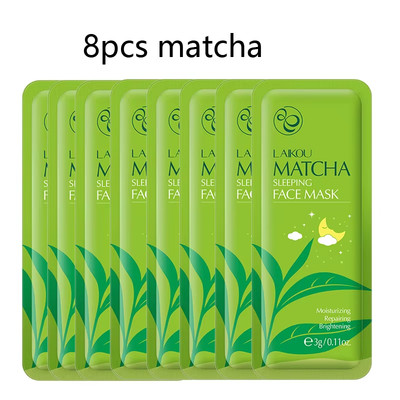 8Pcs  Moisturizing Facial Mask Hydrating Sleeping Face Sheet Masks Face Mask Bea