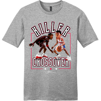 NEW Art Society x SWOD KILLER CROSSOVER TOON Tee Shirt HEATHER GREY SM-4XLARGE