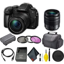 Panasonic Lumix DMC-G85MK Mirrorless Digital Camera +12-60mm Lens Standard Bundl