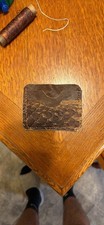Genuine small scale pirarucu cardholder 