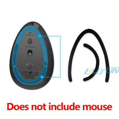 2 Sets Rounded Curved Edges Mouse Feet Skates for Logitech MX vertica Mouse
