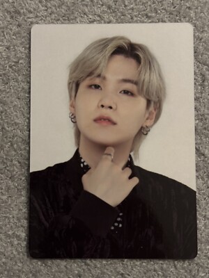 BTS Permission To Dance On Stage Yoongi Suga Official Mini Photocard 6/8