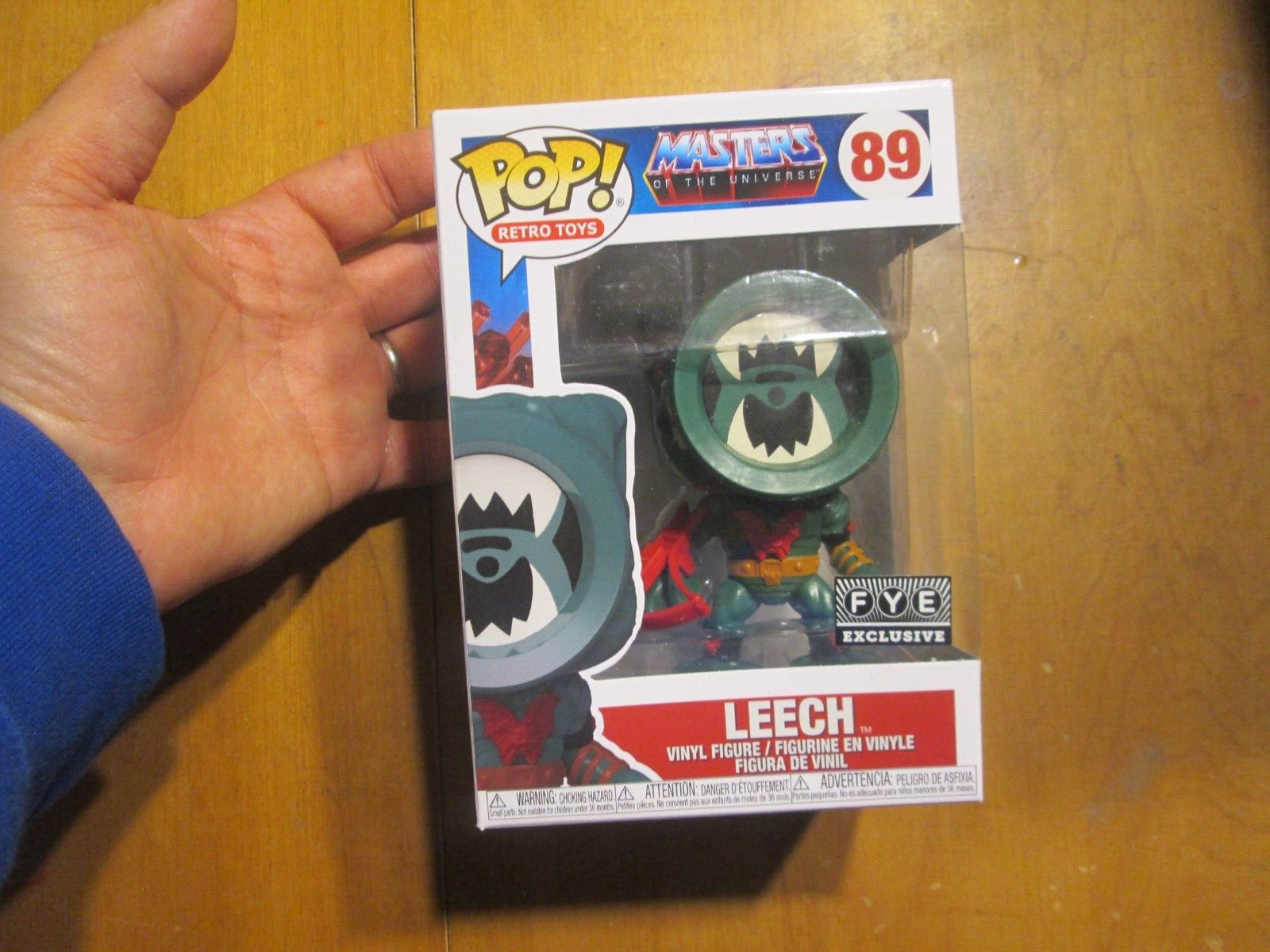 Funko Pop Masters Of The Universe Leech # 89 Exclusive Fye Read