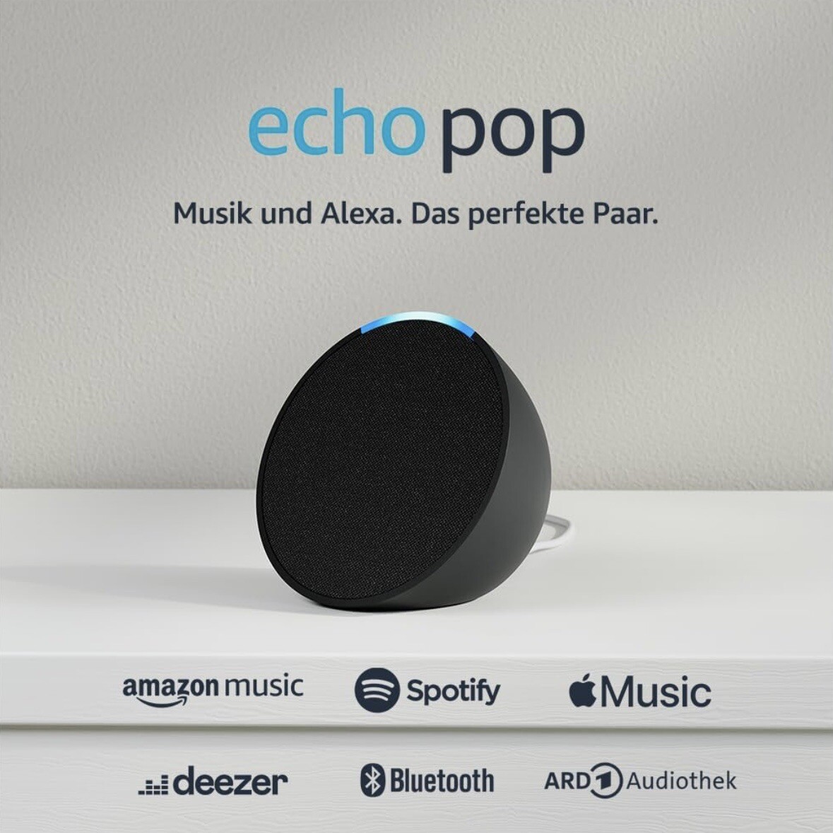 Thumbnail - Amazon Echo Pop Smart Lautsprecher - Anthrazit