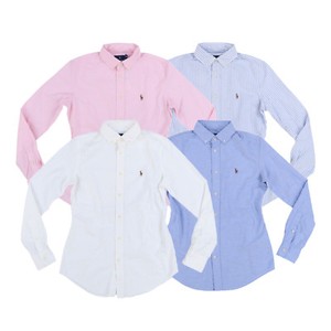 Ralph-Lauren-Womens-Oxford-Long-Sleeve-Slim-Fit-Buttondown-Shirt-Xs-S-M-L-Xl-Nwt