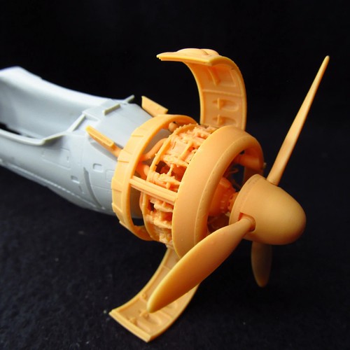 Arado Ar 196. Juego de hélices (impreso en 3D) 1:48 (para kits de modelos de aviones Italeri) - Imagen 4 de 6