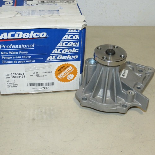 ACDELCO 252-1003 PROFESSIONAL WATER PUMP NEW - NO GASKET  - Picture 1 of 3