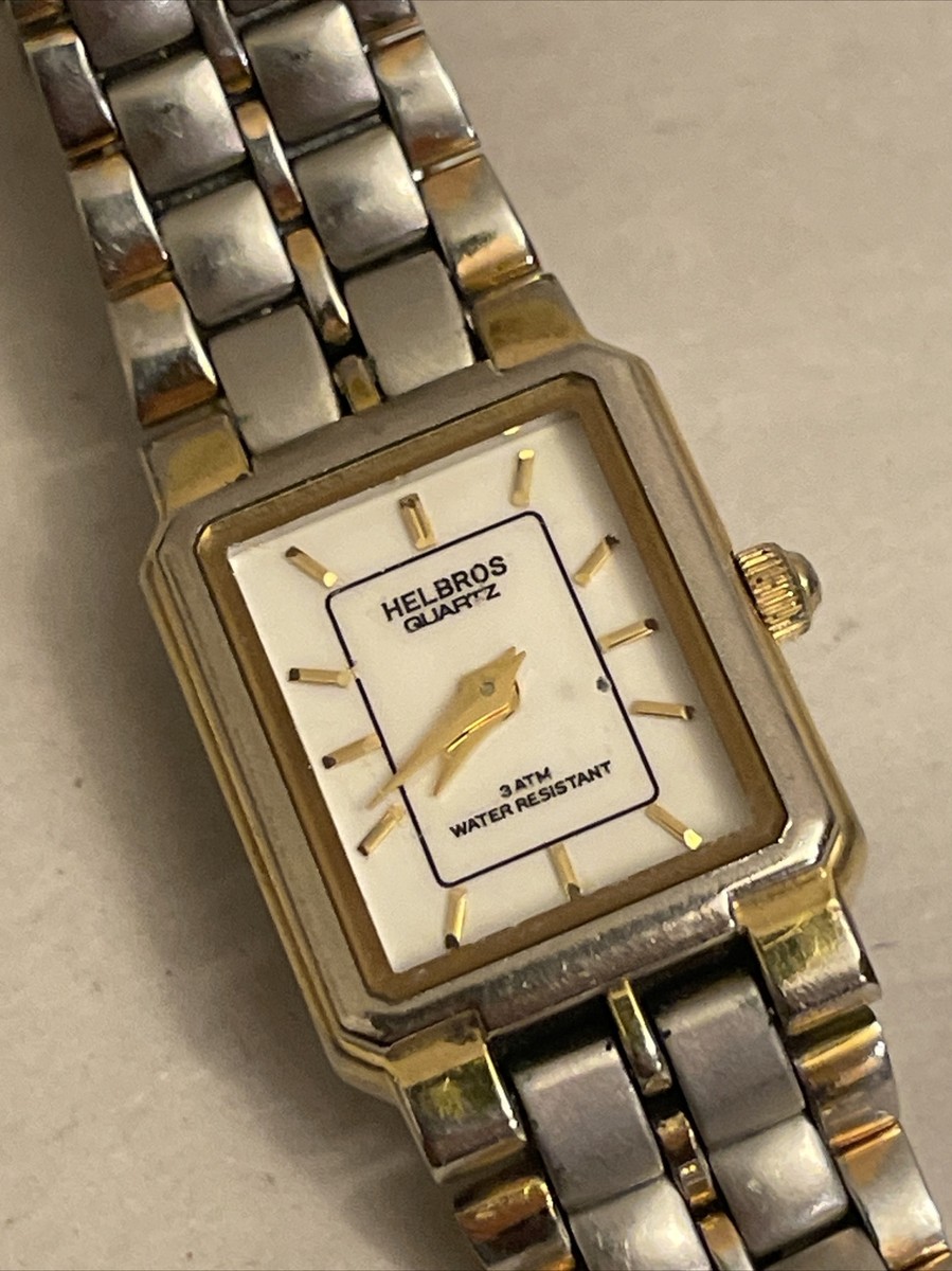 Helbros ladies two tone watch NEW BATTERY s-l400.jpg main image 3
