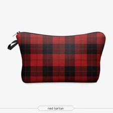 Makeup Bag with 3D Printing and Multicolor Pattern Cute Cosmetics Pouch  s