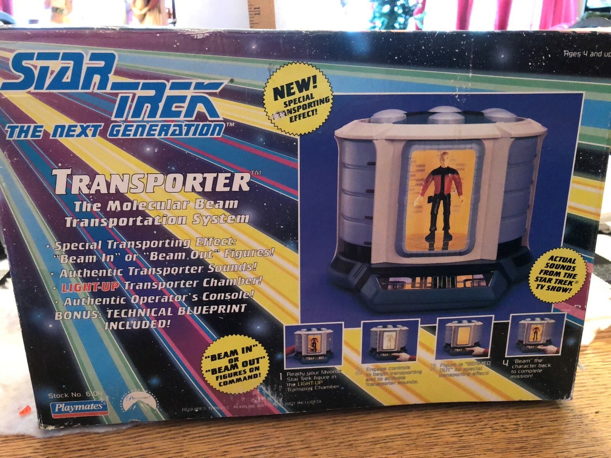 vintage space toy STAR TREK NEXT GEN. TRANSPORTER | eBay