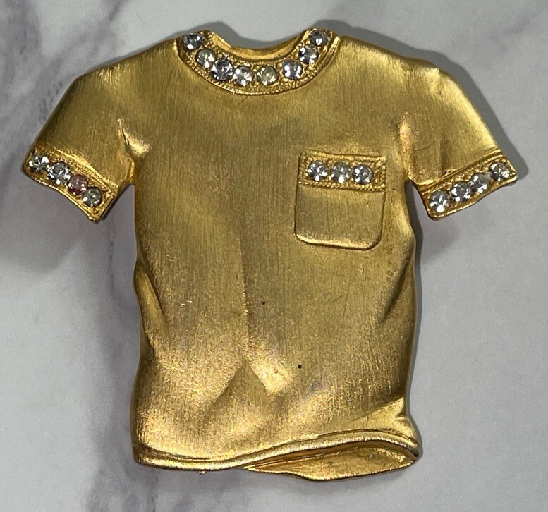 アクセサリー JJ Signed JJ Vintage Frog Matte Silver/Tone Brooch Pin Jonette