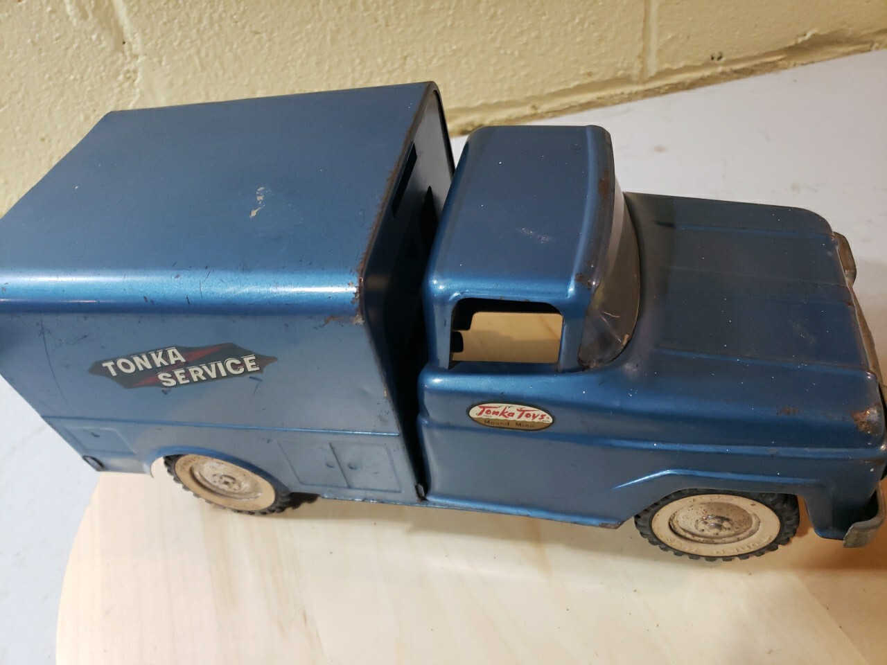 VINTAGE 1959 Tonka Toys BLUE Service Truck GOOD TO VERY GOOD CONDITION