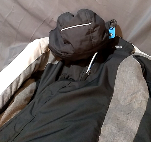 ZeroXposur Boys Winter Ski/Snowboard Coat Black/Gray/Blue Large 14/16 - Picture 23 of 24