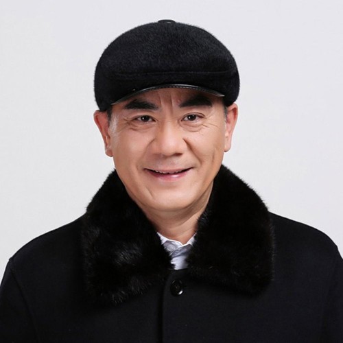Faux Fur Newsboy Cap Flat Dad Visor Autumn and Winter - Picture 9 of 14