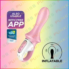 Satisfyer Air Pump Booty💋Vibrating Inflatable Anal Butt Plug Massager Sex Toy