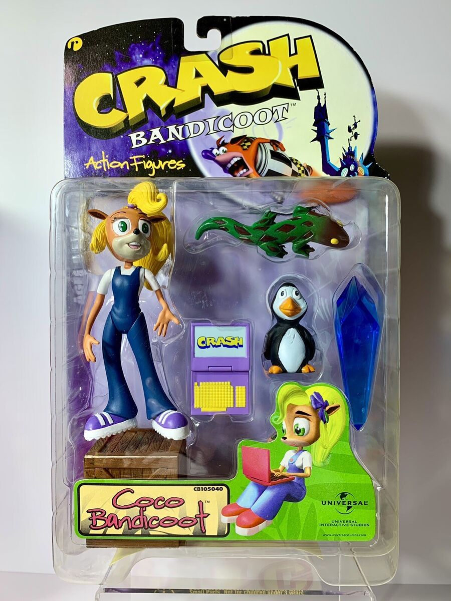 スポーツトイ・アクショントイ Coco RARE 1998 Crash Bandicoot Coco Action Figure Series 1