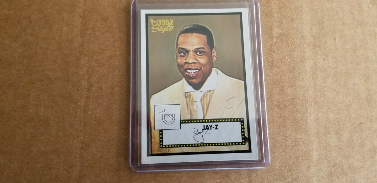 Jay-z Rookie Card! Rare! Topps 1952 Style Mint! Free Shipping! | eBay