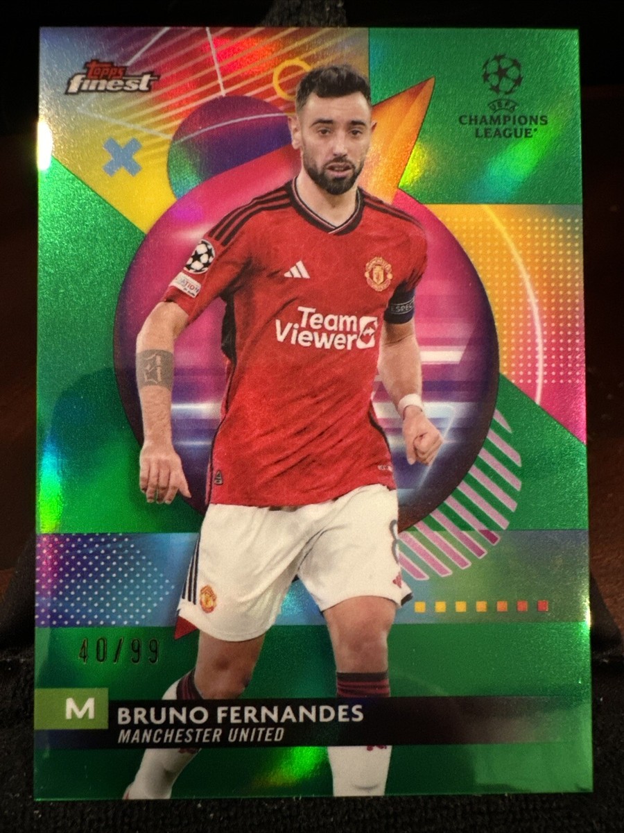 Bruno Fernandes 2023-24 Topps Finest UEFA /99 | eBay
