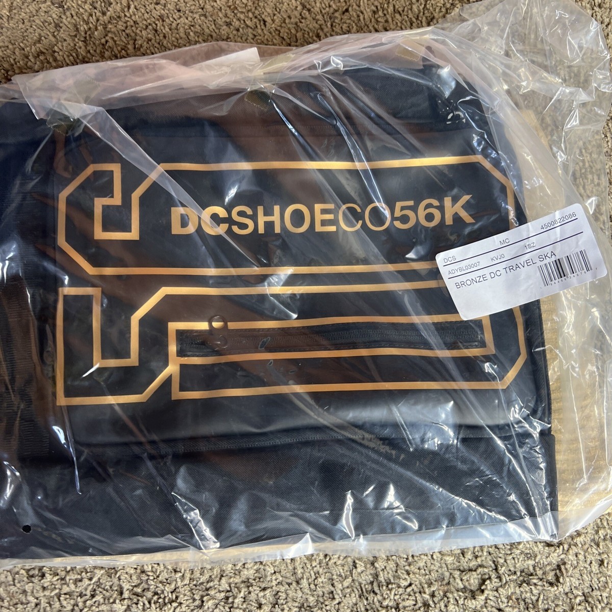 DC x Bronze 56K Skate Travel Bag Backpack Holds COMPLETE