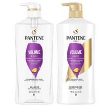 Pantene Pro-V Volume, DUO Set Shampoo 27.7oz & Conditioner 25.1oz 1.04 per gallon