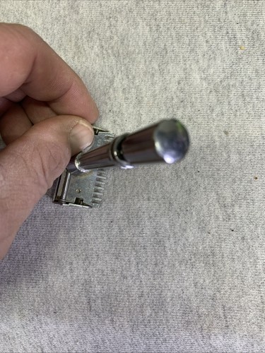 Maquinilla de afeitar Gem Micromatic de colección hecha en EE. UU. - Imagen 6 de 14
