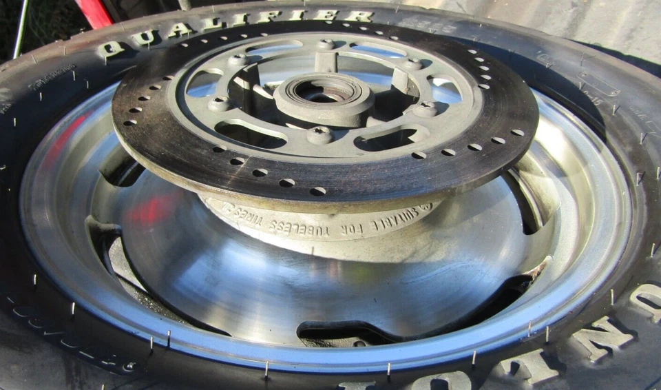 Rueda trasera Yamaha V-Max V Max VMax VMX 1200 con rotor de freno 7,2 mm ¡¡NiCE!!! Foto 2 de 4