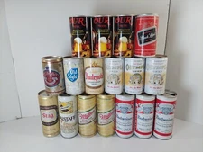 Lot of RARE Vintage Empty Beer Cans - Various Condition