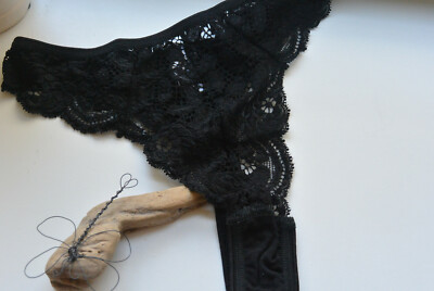 SPEIDEL Lingurie Slip String 38 Spitze schwarz NEU