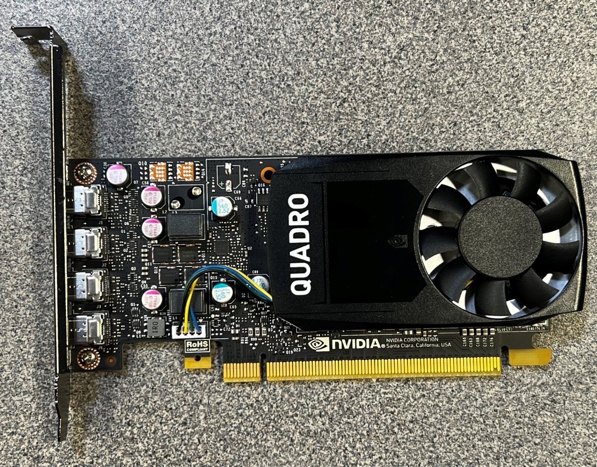 09460m Dell Nvida Quadro P600 2GB GDDR5 PCI-E GPU Graphics Card
