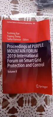 Proceedings Of Purple Mountain Forum 2019-International Forum On Smart Grid...