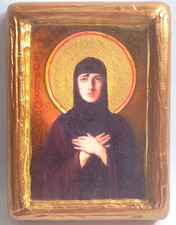 Saint Euphrosyne Eufrosyne Efrosini Froso Catholic Greek Eastern Orthodox Icon Saint Euphrosyne Eufrosyne Efrosini Froso Catholic Greek Eastern Orthodox Icon