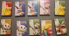 2022 McDonald s Pokemon Match Battle Cards Happy Meal Toys Complete set 10 Packs