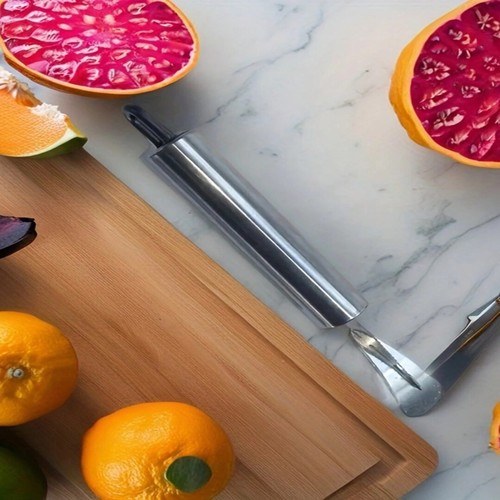 1PC Ergonomic Stainless Steel Orange & Lemon Peeler – Creative Kitchen Gadget - Picture 8 of 9