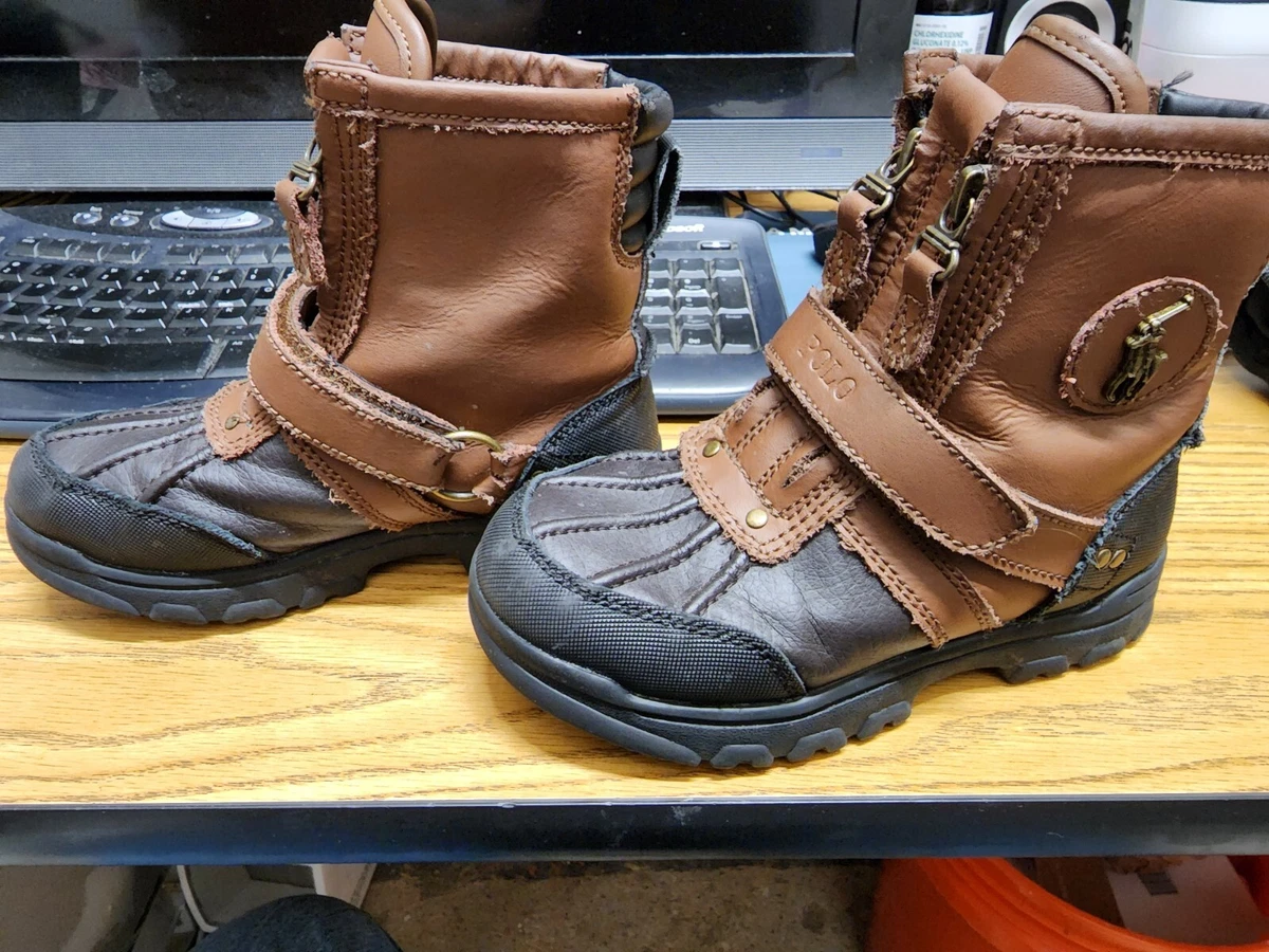 Polo ralph lauren toddler boots cheap