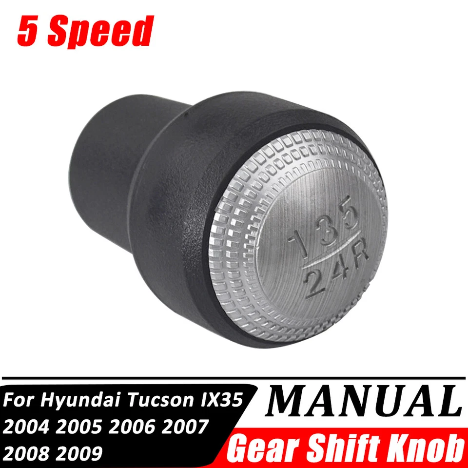 Manual 5 Speed Gear Shift Knob head for 2004 2005 2006-2009 Hyundai Tucson IX35 — 第 2/4 张图片