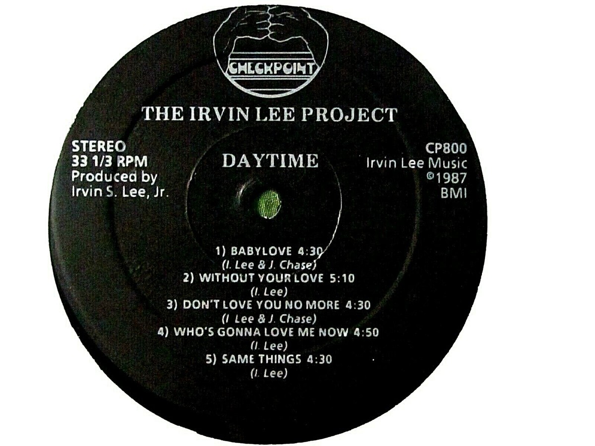 Rare 1987 Soul Funk LP: Irvin Lee Project - Irvin Lee