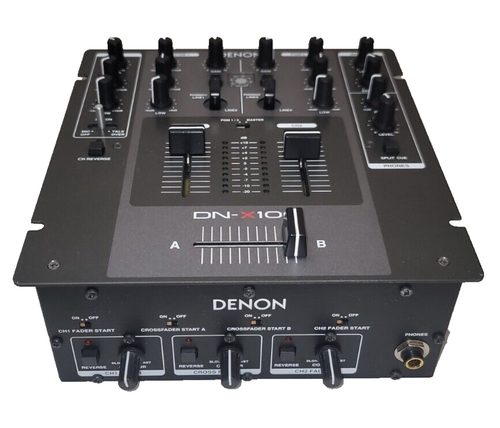 Denon DN-X100 2-Channel DJ Mixer – Pro Audio, Fully Tested & Working - Picture 4 of 7