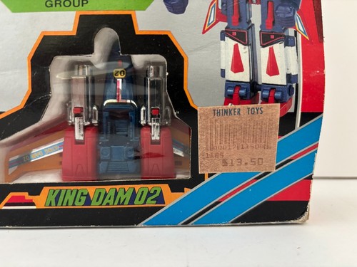 King Dam Three in One Die-Cast Robot Diaclone Diabattles Vintage Action Figure - Picture 2 of 10