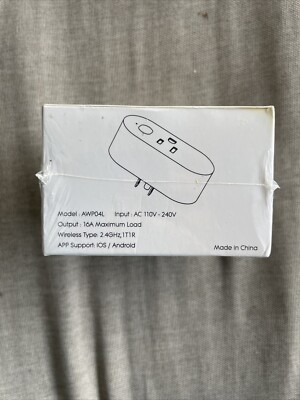 Mini Smart Wi Fi Plug Smart Home Wi-Fi Outlet Works AWP04L New 2 PCs (202)