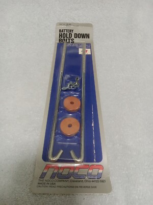 NOS NOCO 10'' BATTERY HOLD DOWN BOLTS