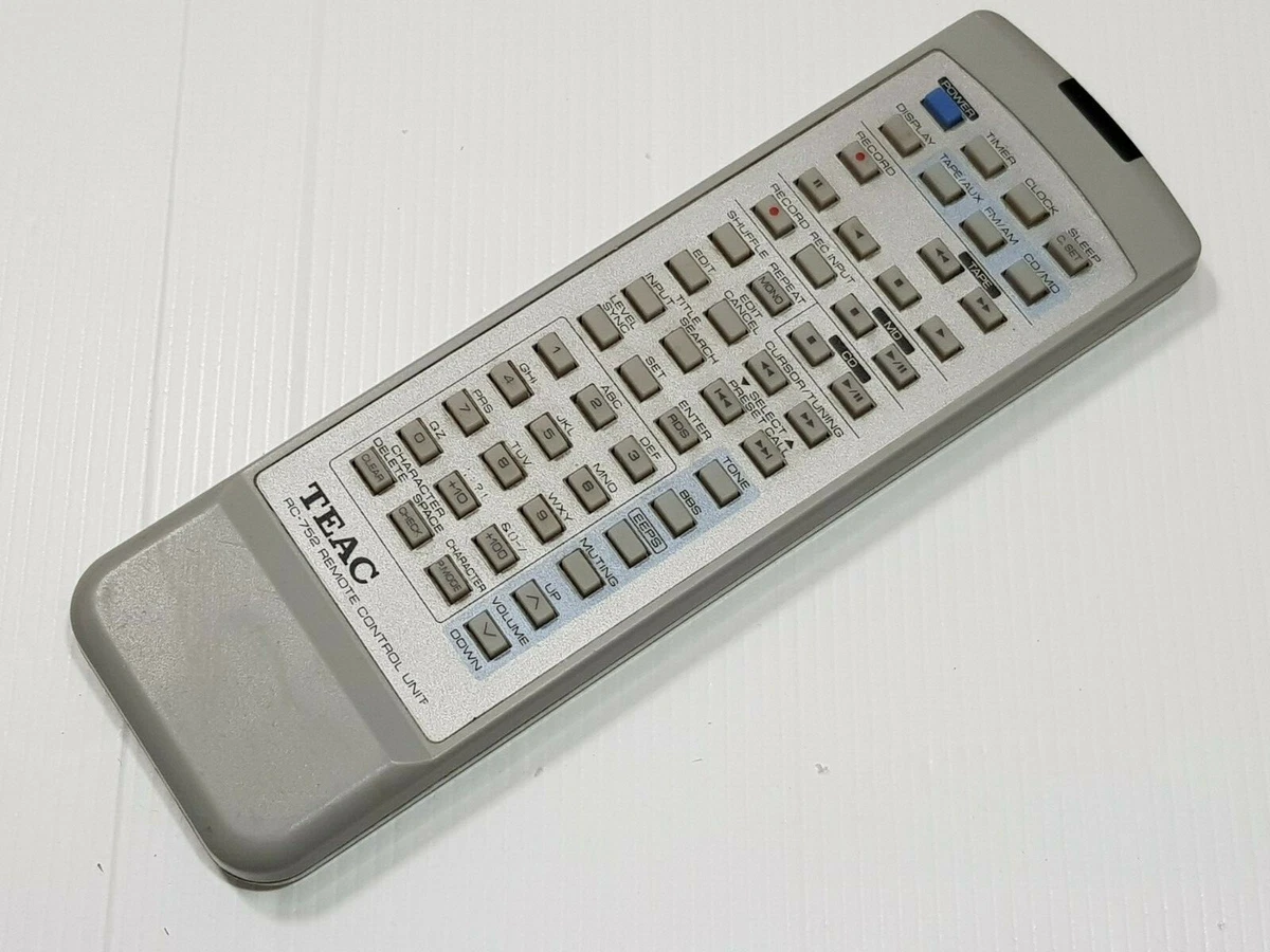 Télécommande TEAC RC-1076 D'origine - Neuve Sous Blister - Pile Incluse