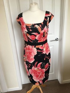 coast pink floral dress