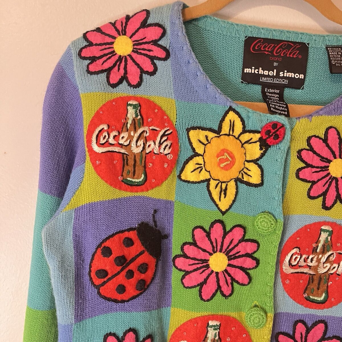 michael simon vintage cardigan sweater Limited Edition Size michael simon vintage cardigan sweater Limited Edition Size